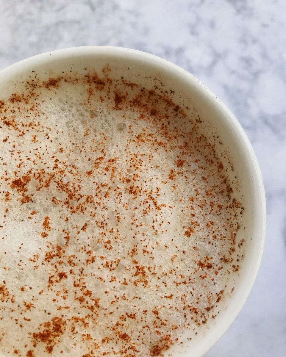 Calming Chamomile Tea Latte